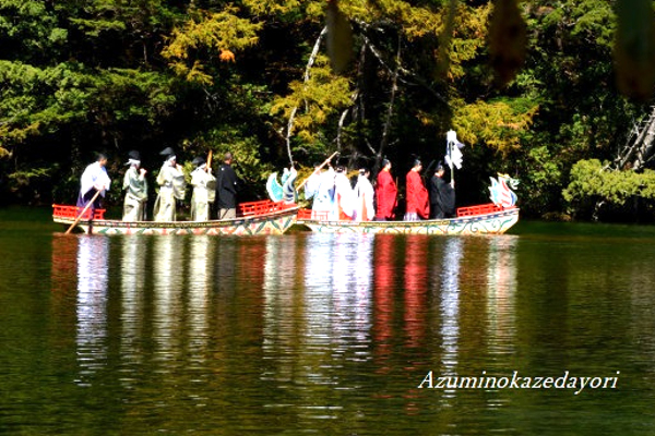 穂高神社　お舟まつり