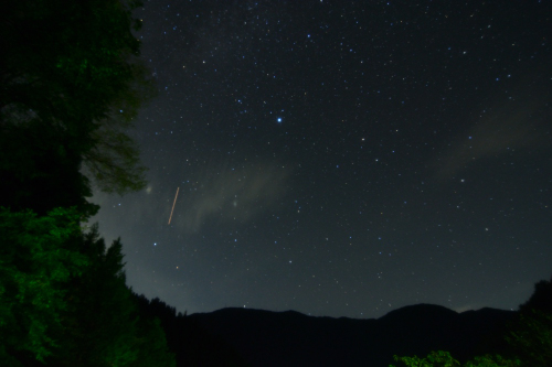 大桑村の星空