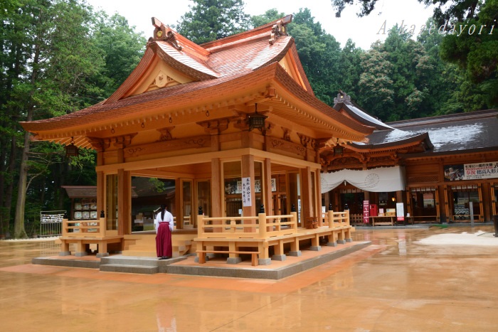 穂高神社　社殿